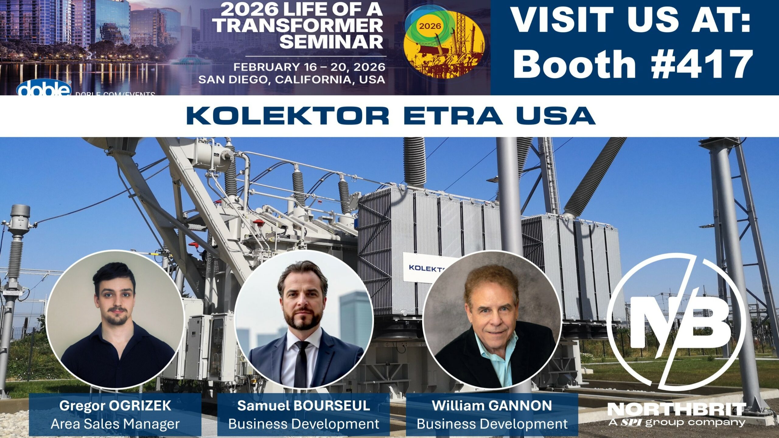NORTHBRIT & KOLEKTOR ETRA USA in San DIEGO Feb 15-19, 2026