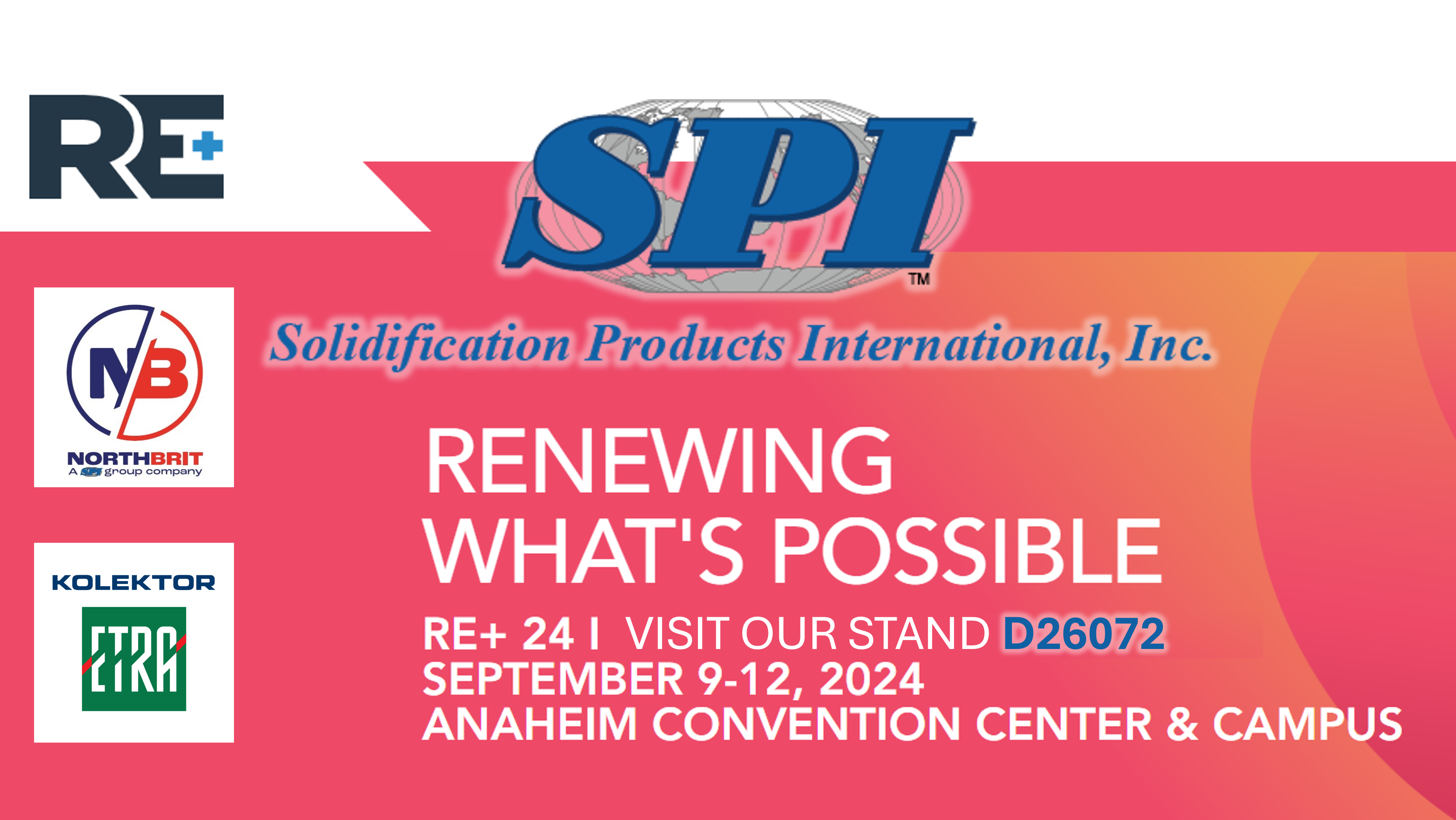 NORTHBRIT at RE+ Anaheim, California September 9-12, 2024