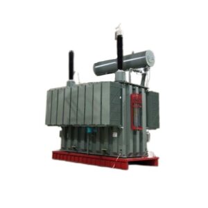 Range of mineral oil power transformers from 10 to 500 MVA and up to 420 kVA, for railway transportation